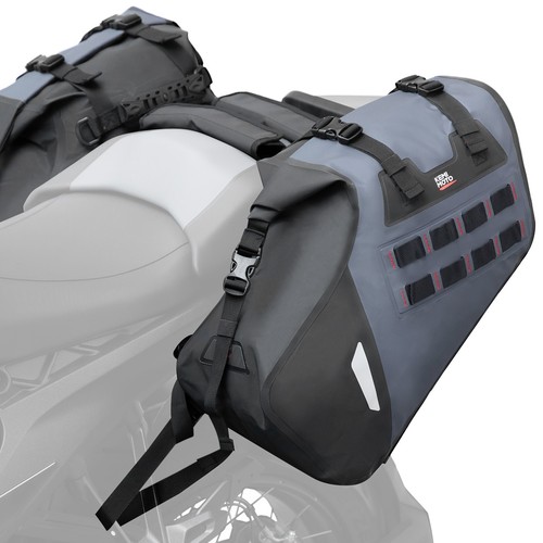 30l motorcycle saddlebags - motorcycle, pvc