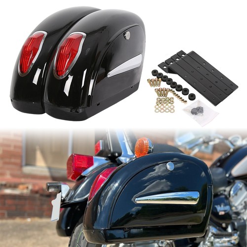 Motorcycle hard saddle bags - saddle,