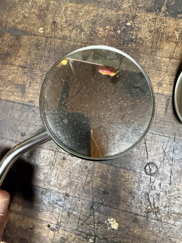 Chopper round mirrors - mirrors, left